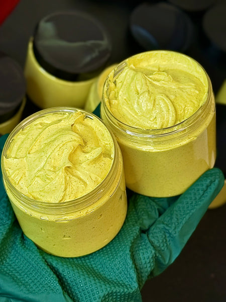TURMERIC & NEEM FACIAL SOAP 6oz ( DISCOLORATION, DARK MARK & ACNE SOOTHER )