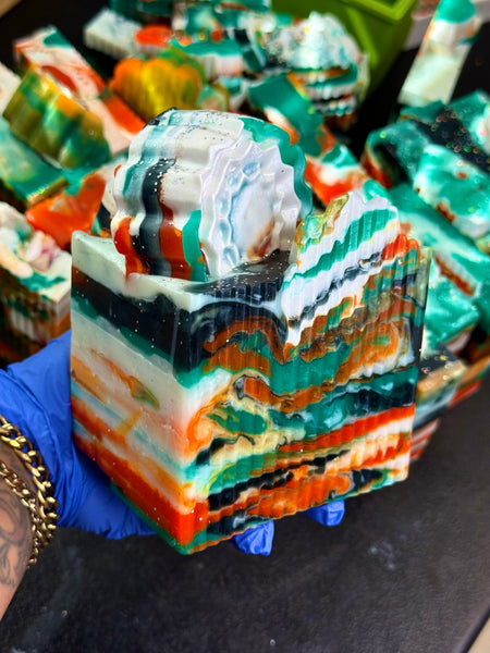 COCONUT DREAM YONI PREMIUM CHUNK SOAP ( RARE SIZE )