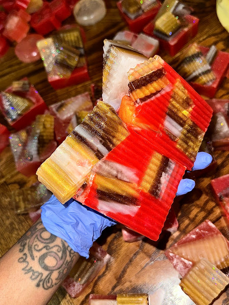 Strawberry coconut Honey body bar | EXTRA CHUNK