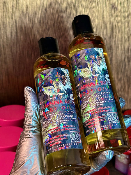 SERAPHINA SILK BODY OIL 8oz