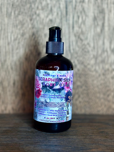 SERAPHINA SILK BODY OIL 8oz