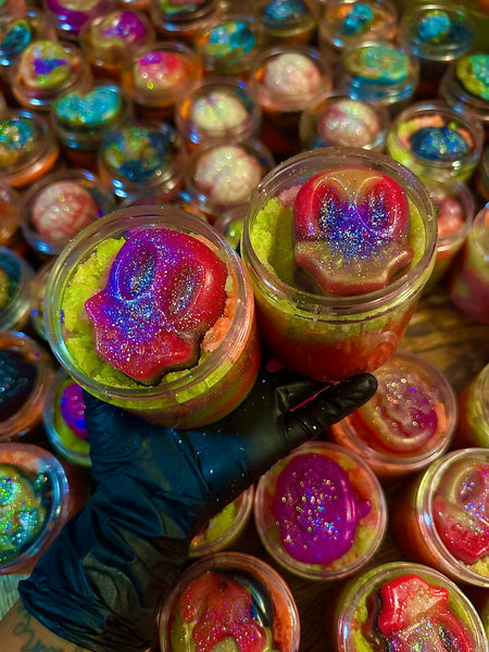 Monstrous Love Body Scrub ( Cotton Candy + French Vanilla Caramel )