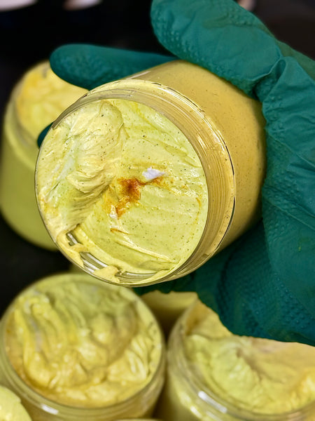 TURMERIC & NEEM FACIAL SOAP 6oz ( DISCOLORATION, DARK MARK & ACNE SOOTHER )