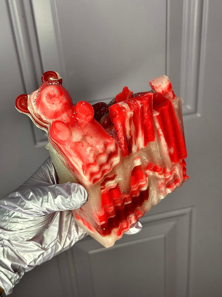 PEPPERMINT SUGAR CHUNK BODY SOAP