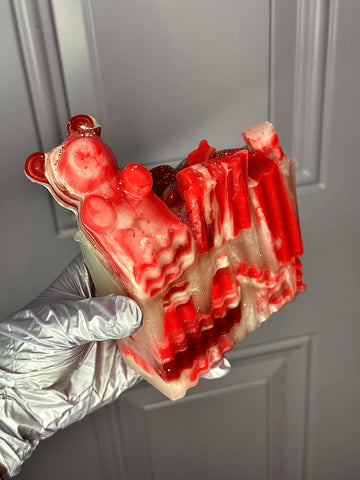 PEPPERMINT SUGAR CHUNK BODY SOAP