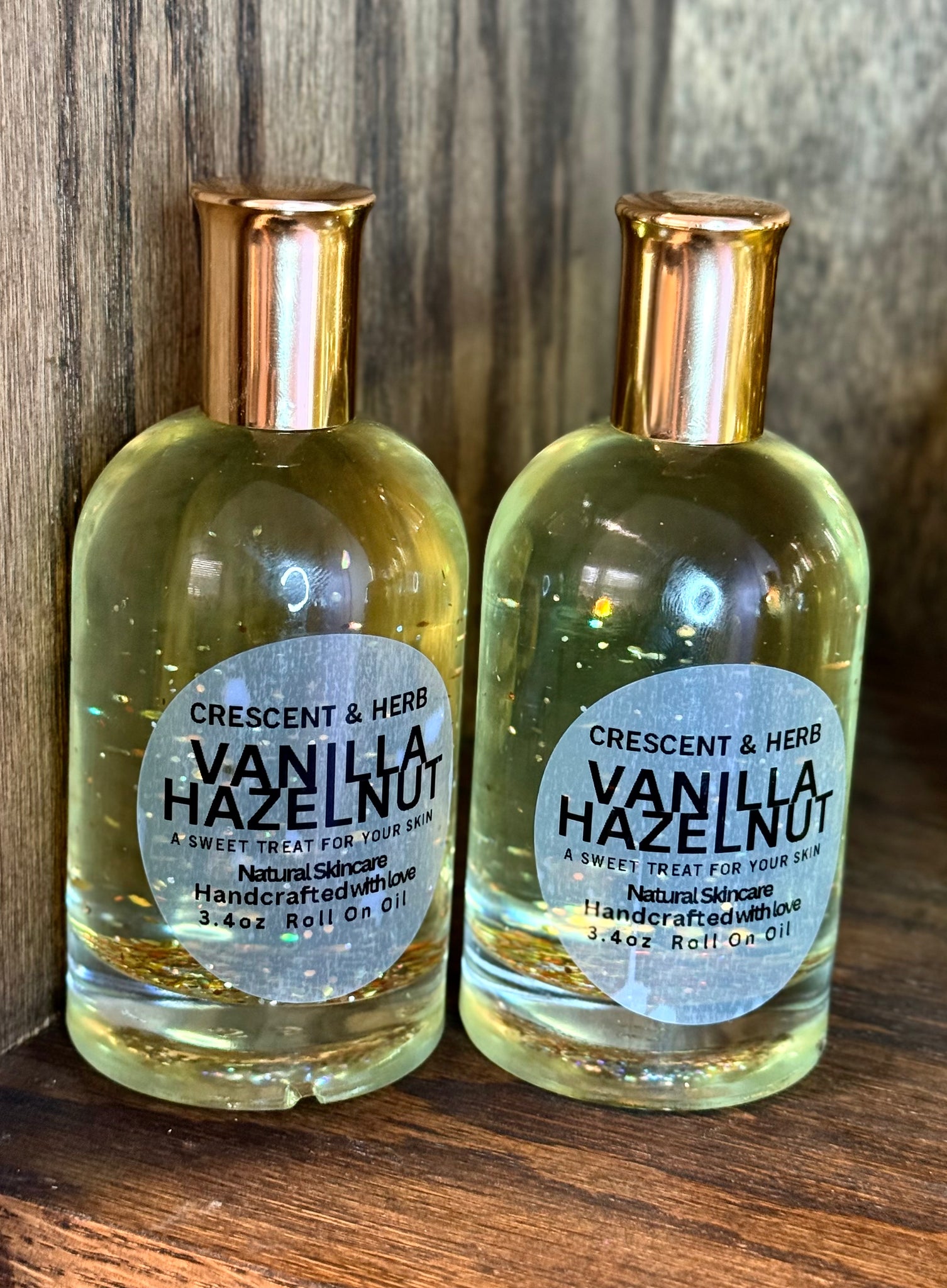 VANILLA HAZELNUT ROLL ON OIL ( LARGE )