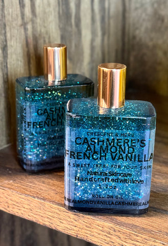 CASHMERE'S ALMOND FRENCH VANILLA ROLL ON OIL