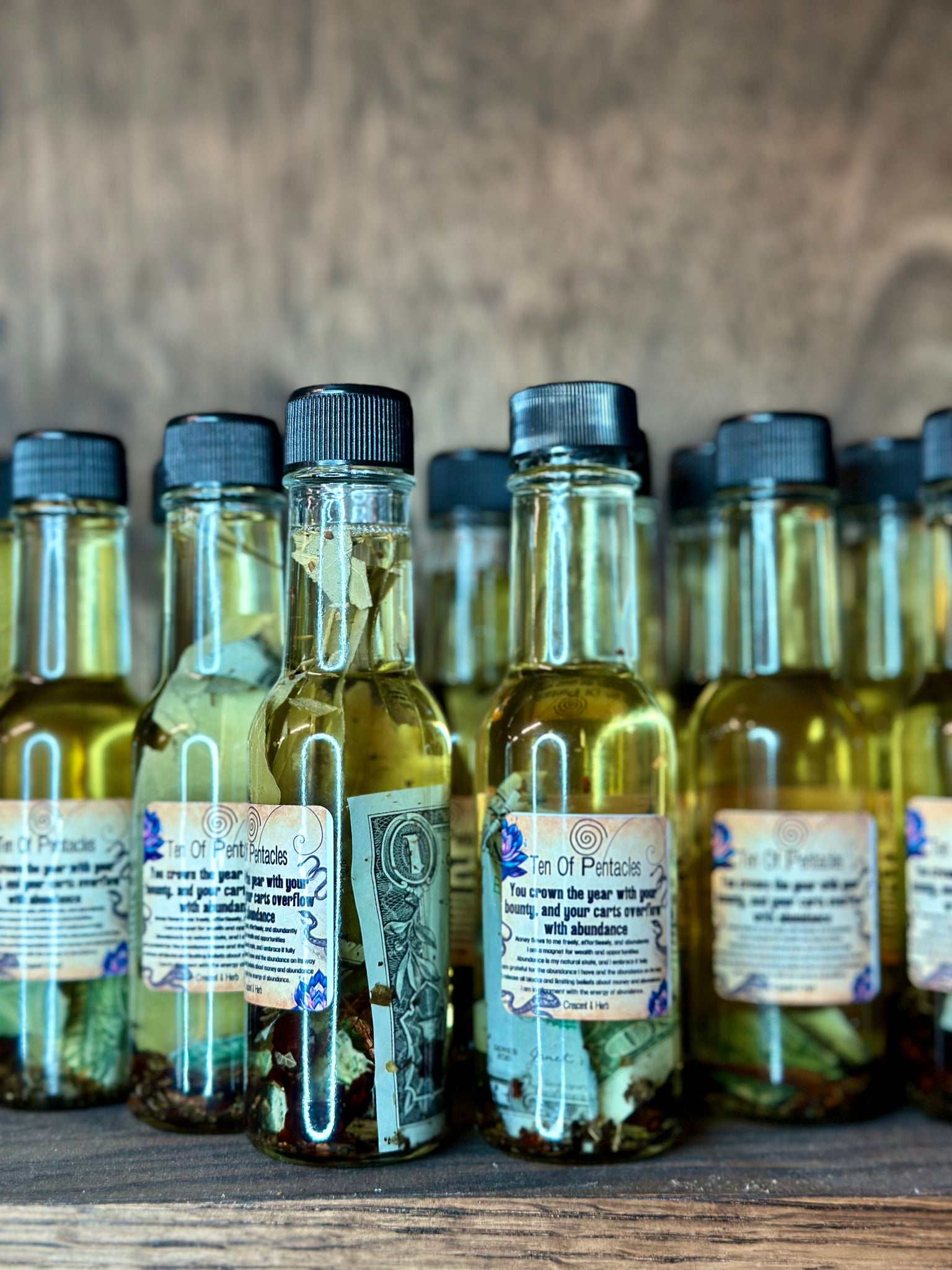 Ten of pentacles ABUNDANCE OIL 3oz